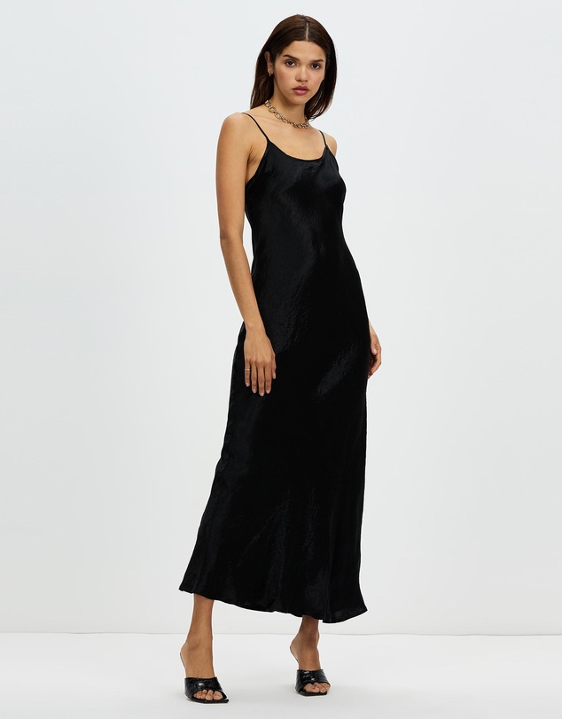 Third Form - Running Water Bias Slip Dress