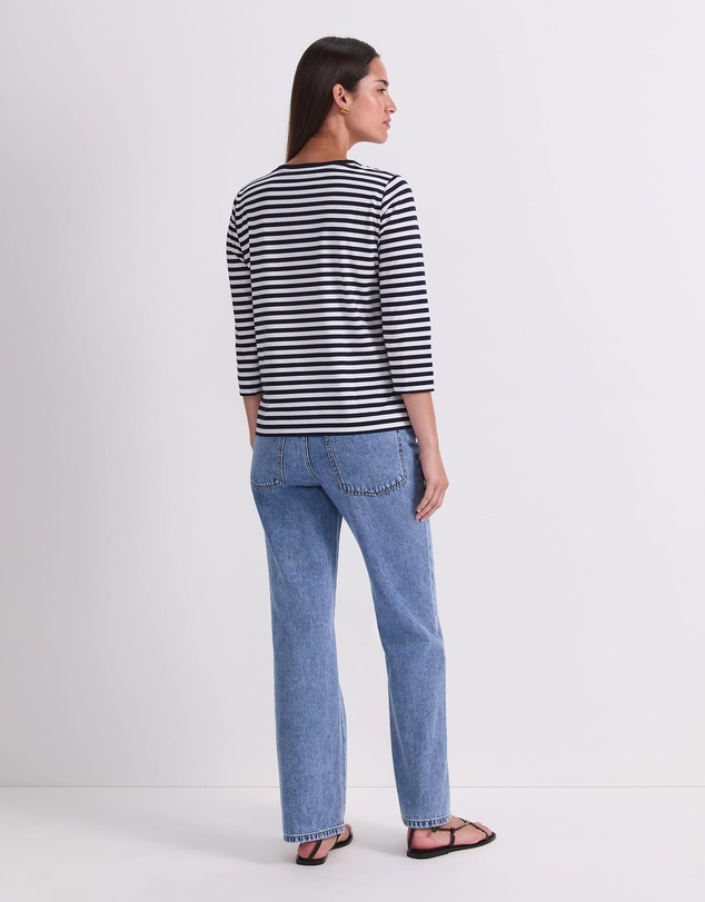 Sportscraft - Mercerised Cotton 3/4 Sleeve Tee