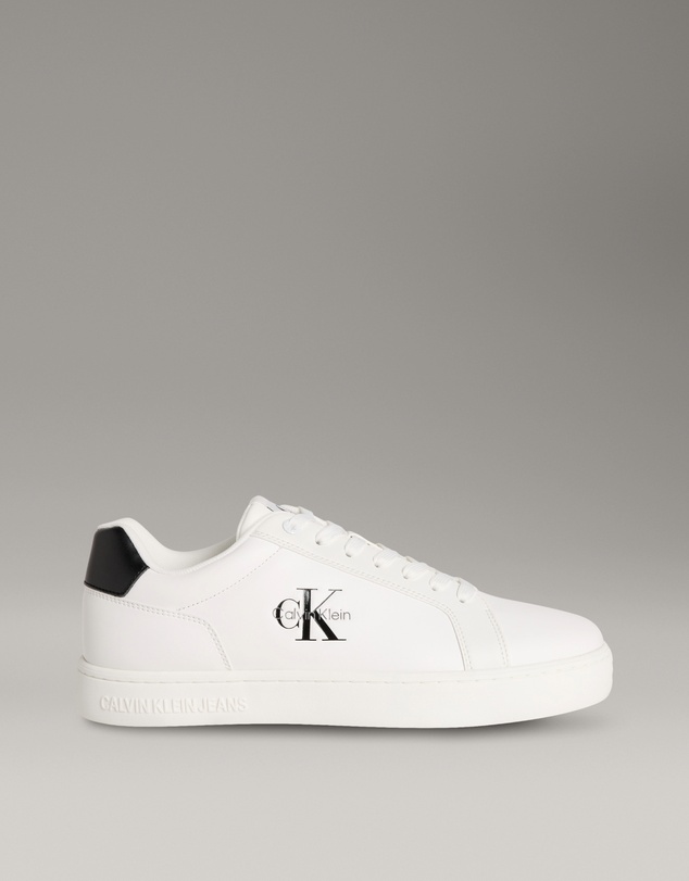 Calvin Klein - Classic Cupsole Mono Leather Sneakers