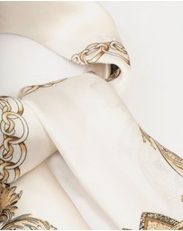 Lovisa - Leopard & Chain Fabric Scarf