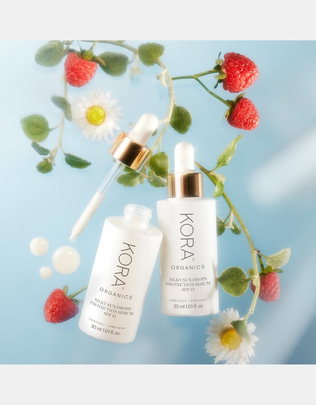 KORA Organics - Silky Sun Drops Protection Serum SPF 15
