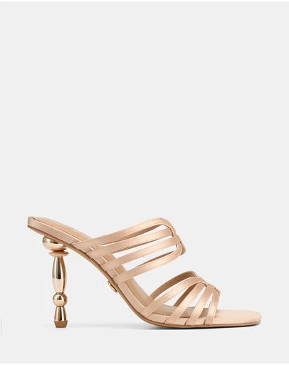 Wittner - Yasmin Satin Heel Sandals