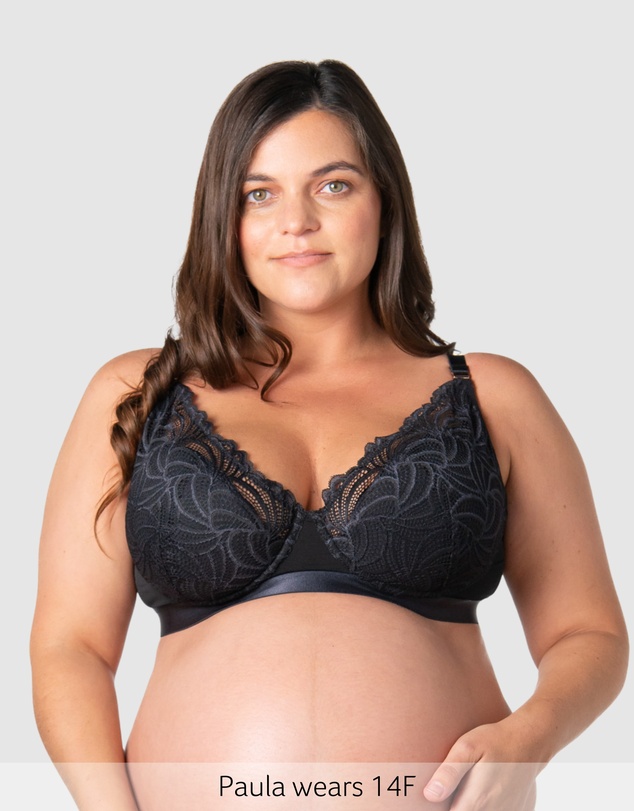 Hotmilk Maternity Lingerie - Warrior 2.0 Plunge Nursing Bra - Flexiwire