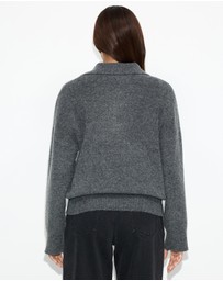 Dazie - Paris Weekend Knit Polo Jumper
