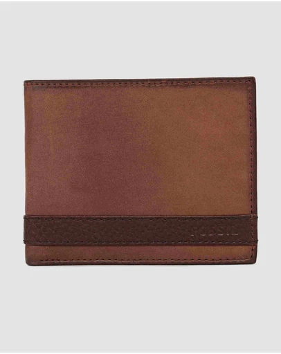 Fossil - Quinn Brown Flip ID Bifold
