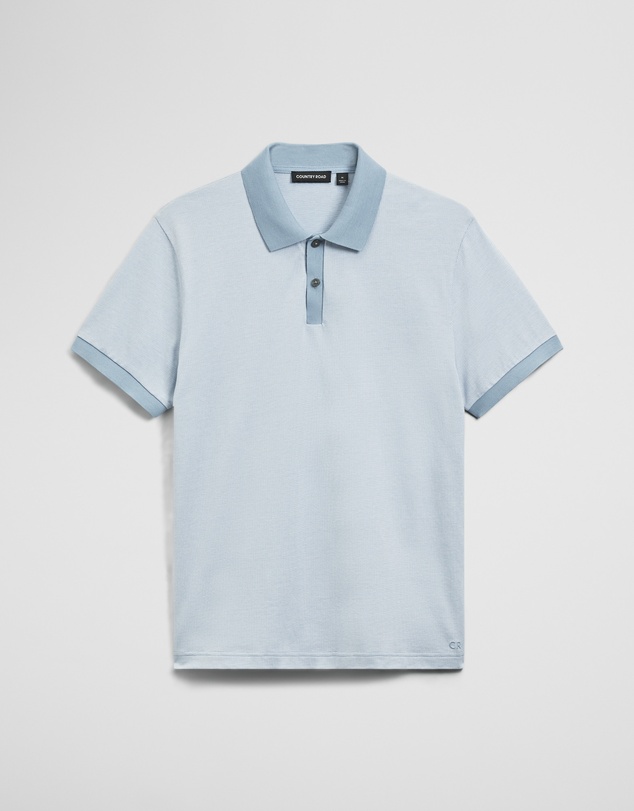 Country Road - Short Sleeve Jacquard Polo