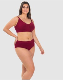 B Free Intimate Apparel - Wire-free Full Bust Bamboo Bra (E-F-G-H) Cup