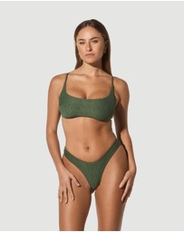 Form and Fold - The 90s Crop Underwire D-G Top