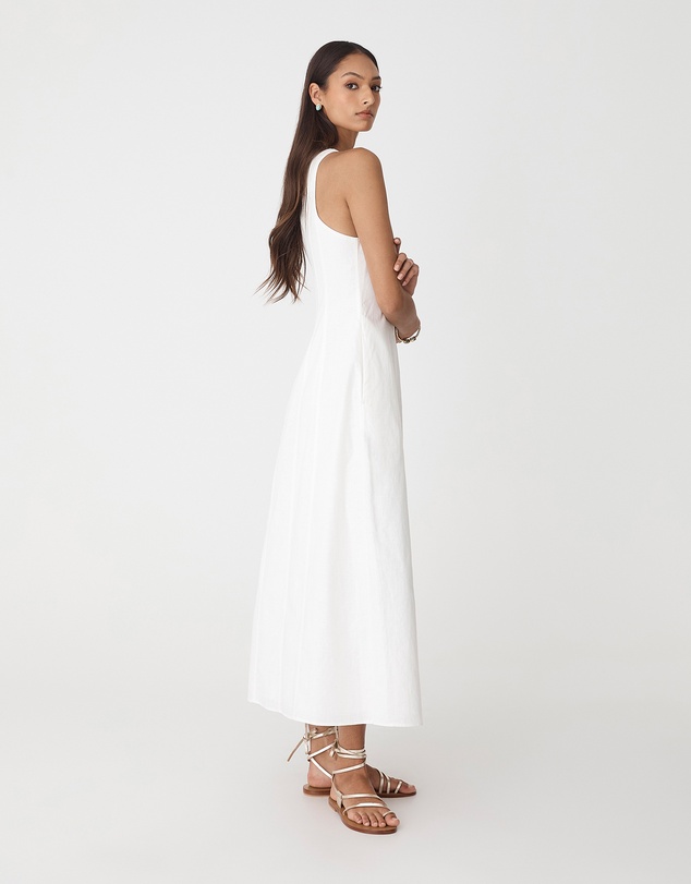 Forcast - Tory Linen Blend Panel Dress