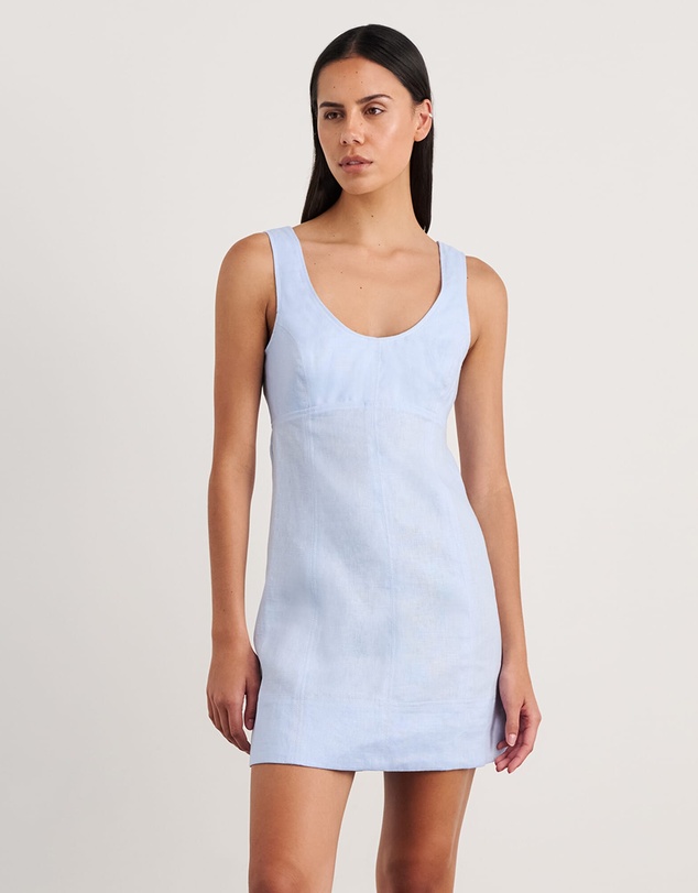 Jag - Daphne Linen Mini Dress