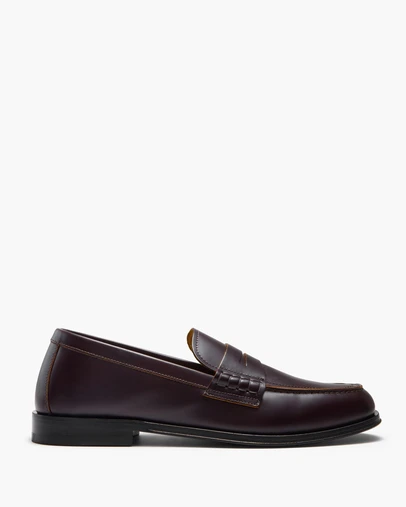 Aquila - D'ORO Collection - Prescott Hi-Shine Penny Loafers