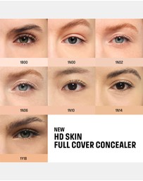 MAKE UP FOR EVER - HD Skin Full Cover Concealer Multi-Use Concealer with Niacinamide & Hyaluronic Acid