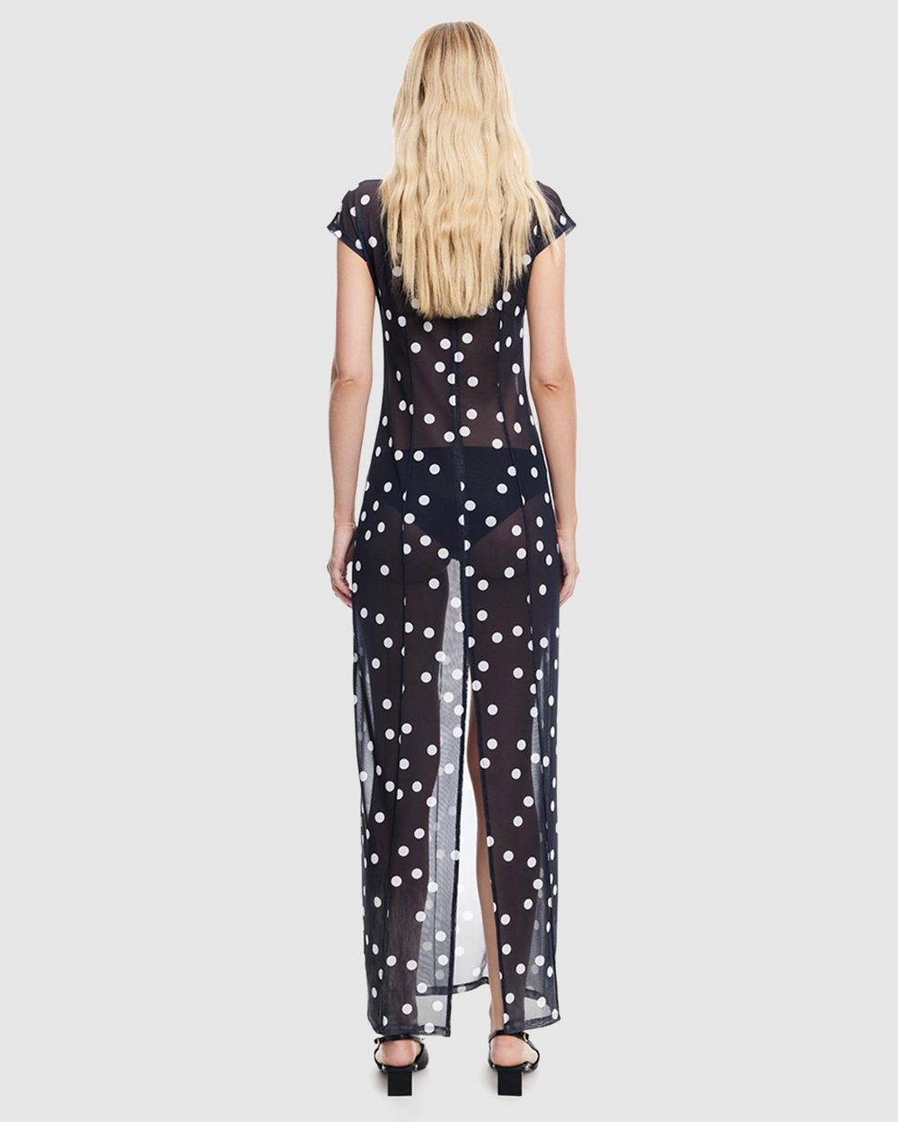 chinese dress ladies Lioness Women's Redefined Maxi Dress, Noir Polka, M at Amazon Women's  Clothing store main image 0