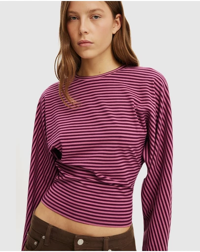 Cotton On - Blair Batwing Long Sleeve