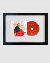 iWorld - Olivia Newton John Hopelessly Devoted - The Hits CD Framed Album Art