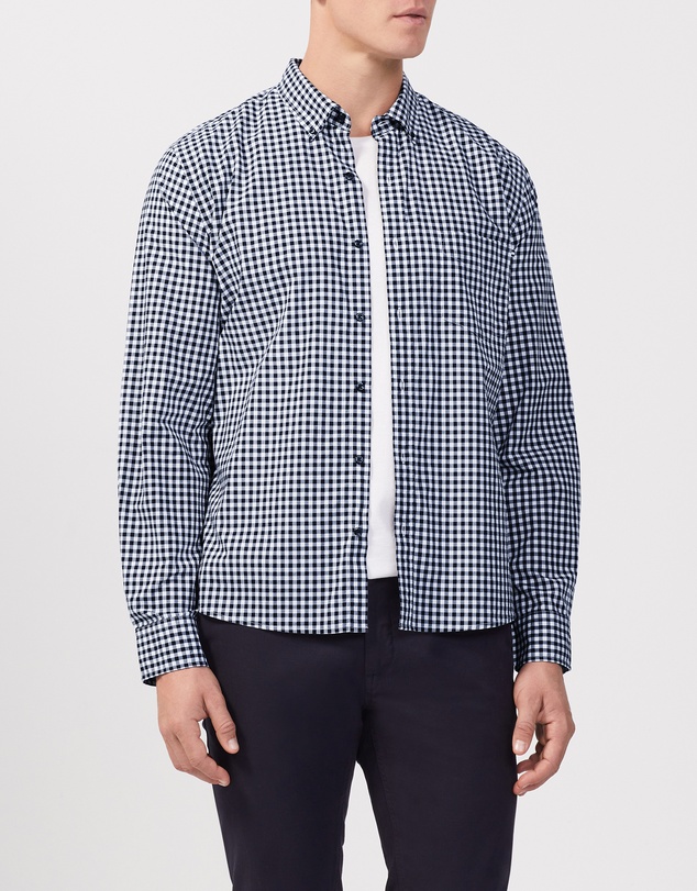 Van Heusen - Washed Poplin Casual Shirt