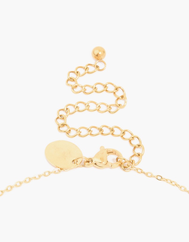 Lovisa - Waterproof Gold Plated Stainless Steel Micro Hearts Necklace