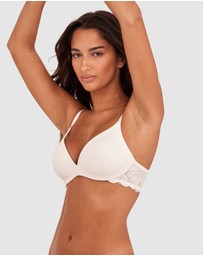 Bras N Things - NKD Push Up Wirefree Bra - Ivory