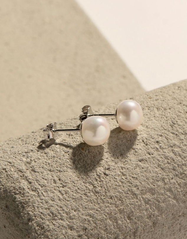 Najo - Luminosity Pearl Bridal Stud Earring