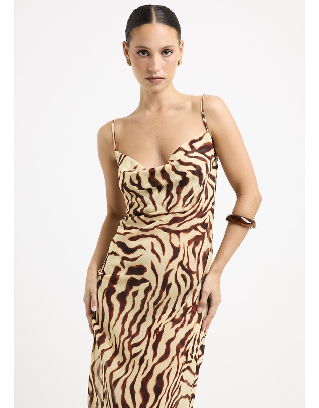 Alice In The Eve - Linda Sheer Slip Maxi Dress