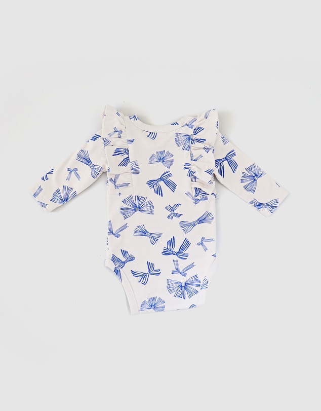 WITH LOVE FOR KIDS - Shimmy Long Sleeve Onesie - Babies