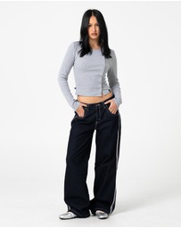 Rusty - Flip Mommy Low Rise Baggy Jean