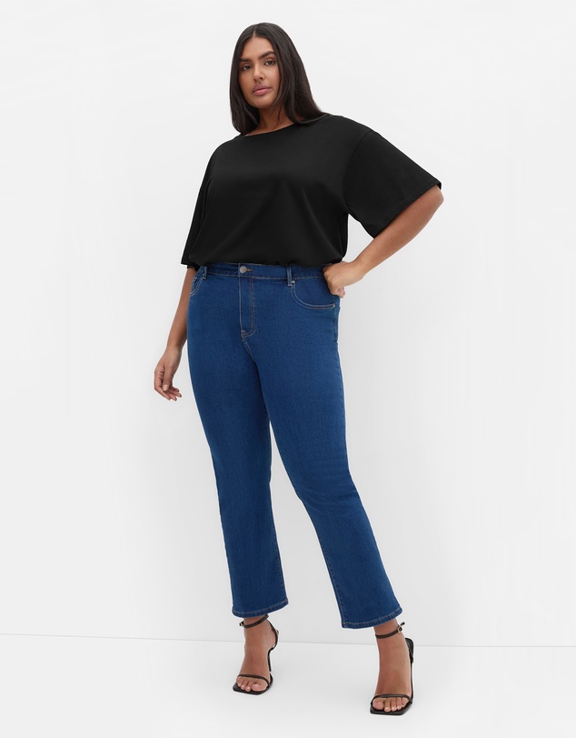 City Chic - Asha Fit Dena Ankle Grazer Jean