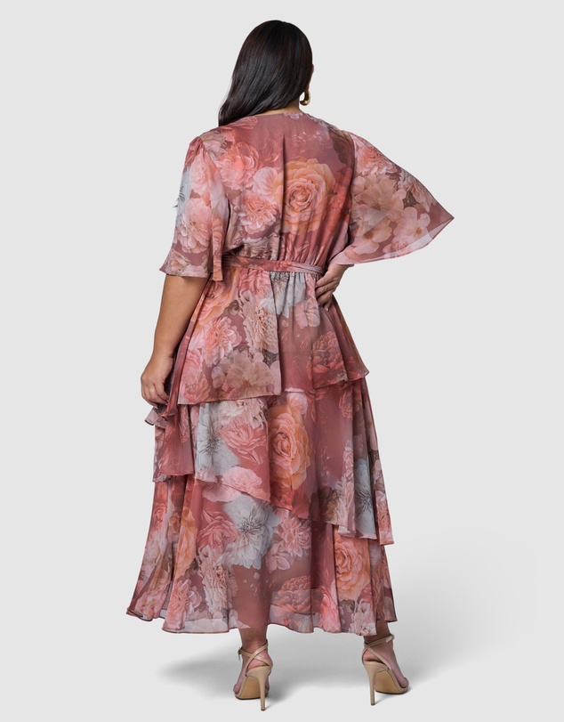 Pink Dusk by Curve Project - Hypnotic Maxi Dress