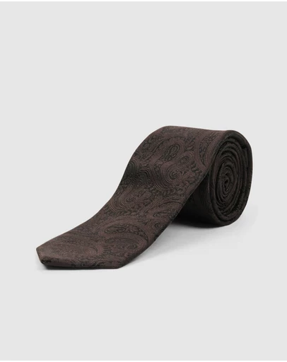 Tarocash - Rieu Paisley Silk Tie