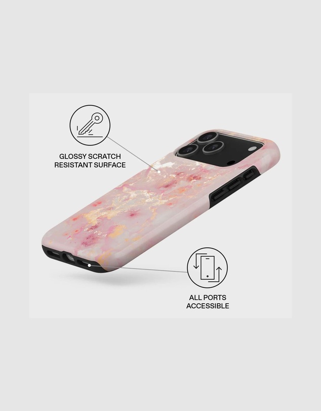 Burga - Burga iPhone 17 Pro Max Tough Magsafe Case Golden Coral