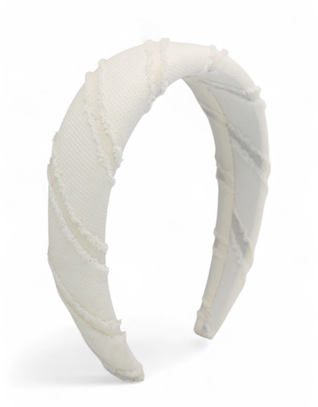 Morgan & Taylor - Stephanie Headband in White