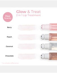 MCoBeauty - Glow & Treat 2-in-1 Lip Oil Treatment - Chocolate