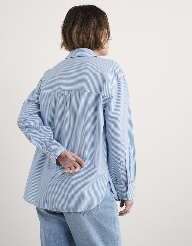 Seasalt - Seasalt Cornwall Blue Sea Path Shirt