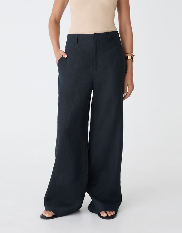 Forcast - Ivy Linen Wide Leg Pants