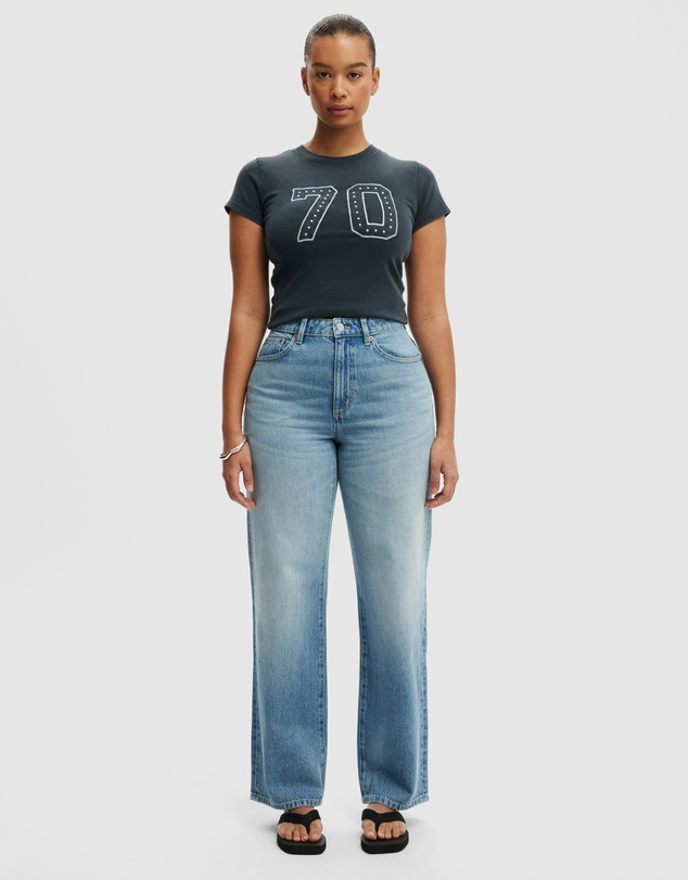Cotton On - Curvy 91 Straight Jeans