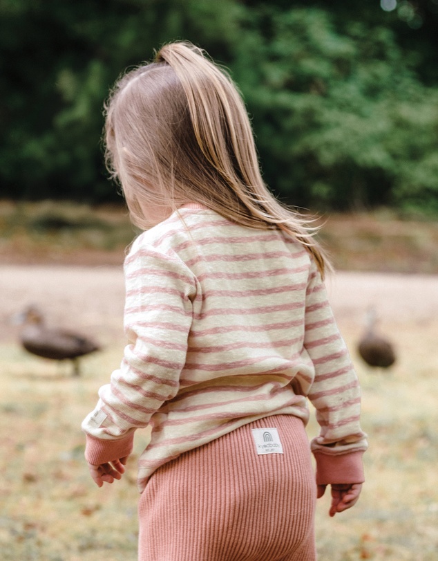 Kynd Baby - Stripe Top in Pearl Stripe
