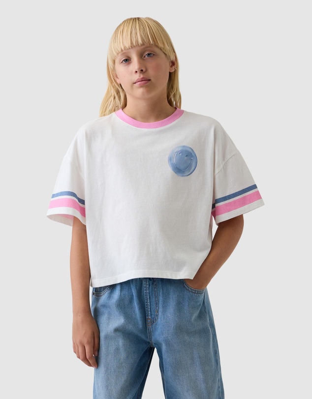 GAP - Graphic June SS Extra Relaxed Tee - Kids-Teens