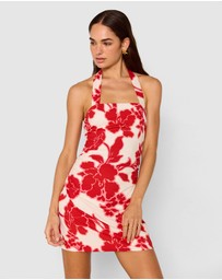 MINKPINK - Rosela Halter Mini Dress