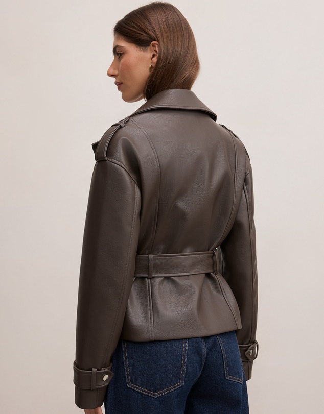 Forever New - Brooklyn Belted Biker Jacket