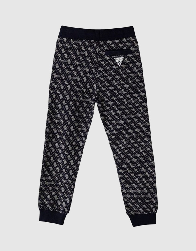 GUESS - 4G Allover French Terry Regular Pants
