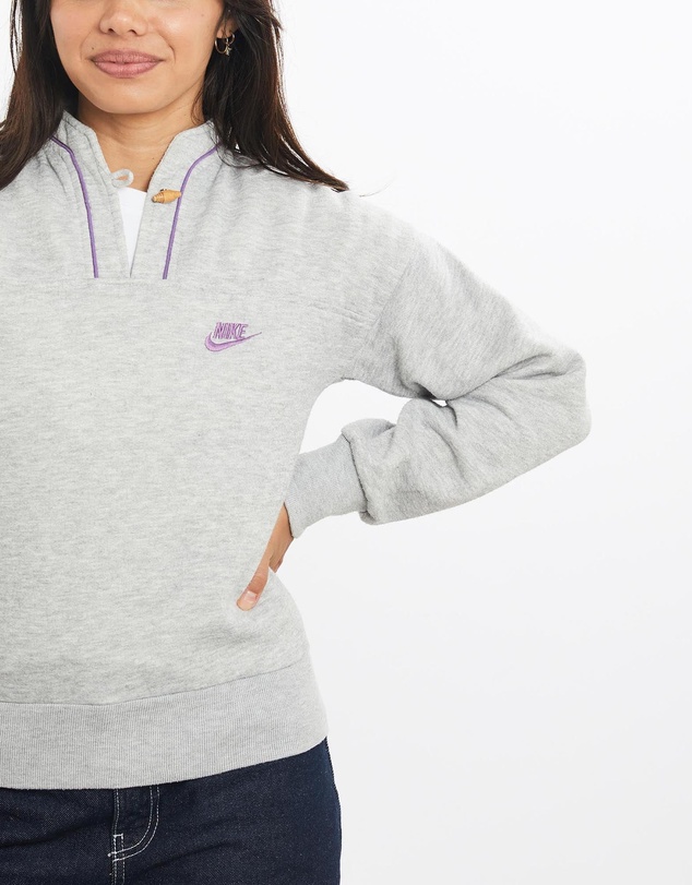 Vintage by The Real Deal - Pre Loved - Vintage 80s Nike Collared Sweatshirt