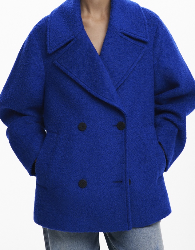Desigual - Short fleece coat