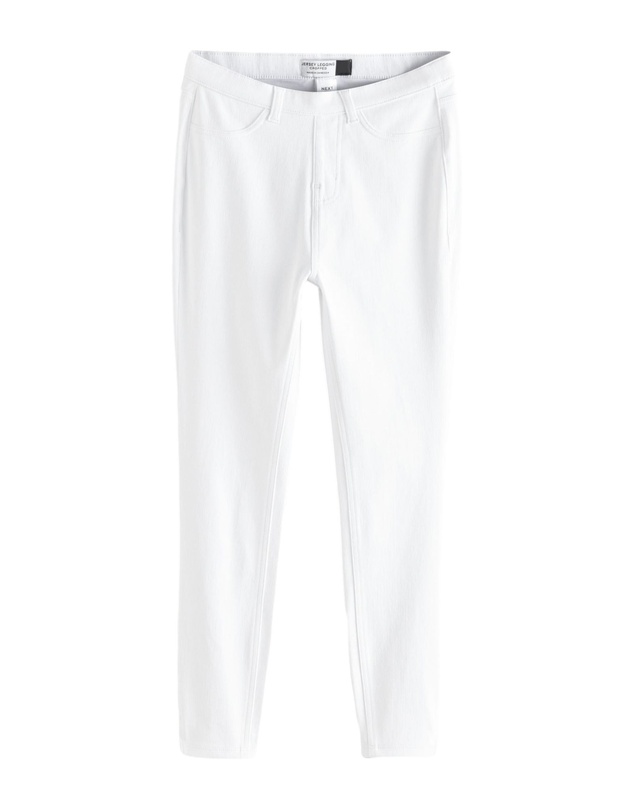 NEXT - Cropped Denim Jersey Leggings