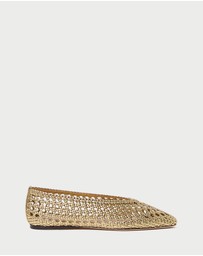 Loeffler Randall - Emery Woven Ballet Flat
