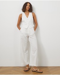 Atmos&Here - Arden Linen Blend Vest