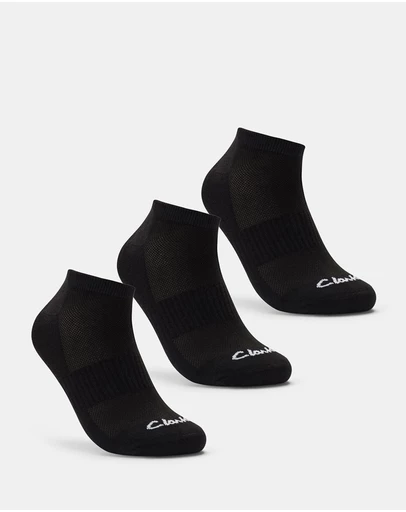 Clarks - 3-Pack Sport Ankle Socks