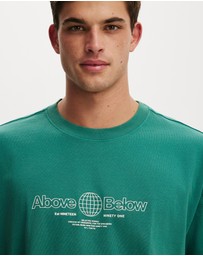Cotton On - Box Fit Text T-Shirt