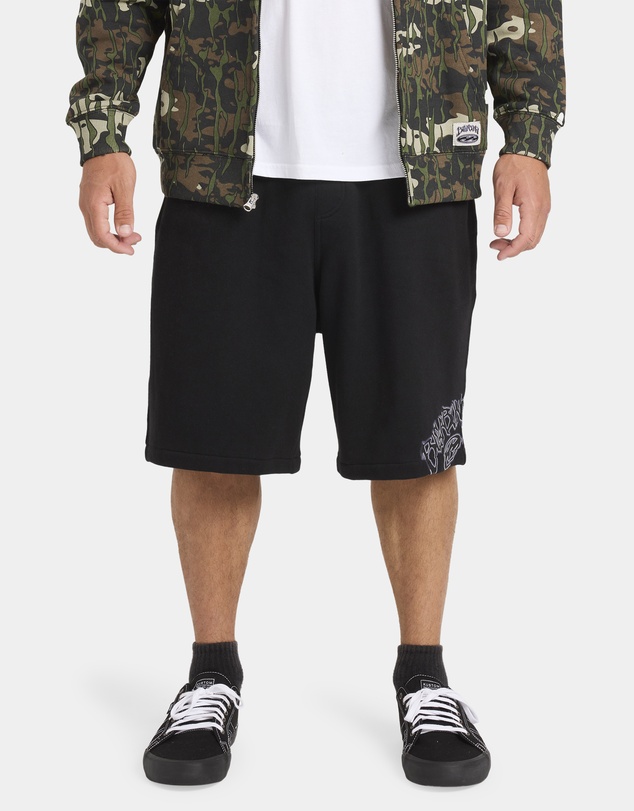 Billabong - Mens Bad Dog Fleece Corduroy Walkshorts