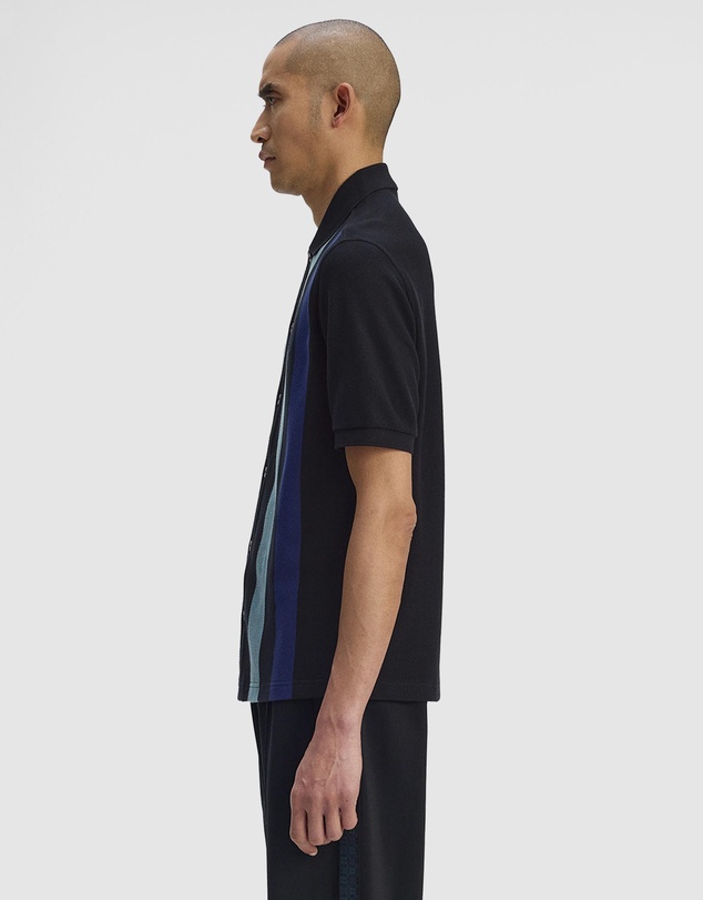 Fred Perry - Vertical Stripe Polo Shirt