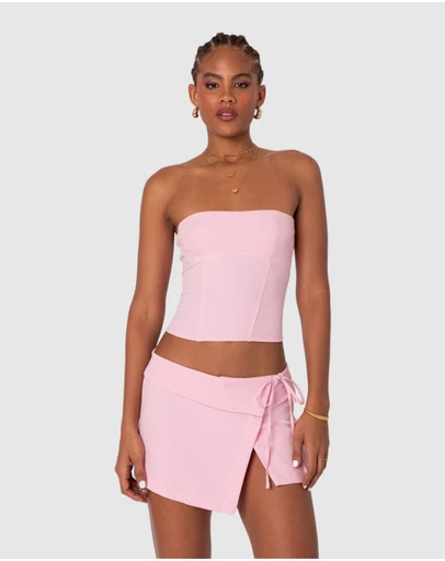 EDIKTED - Selena Lace Up Corset